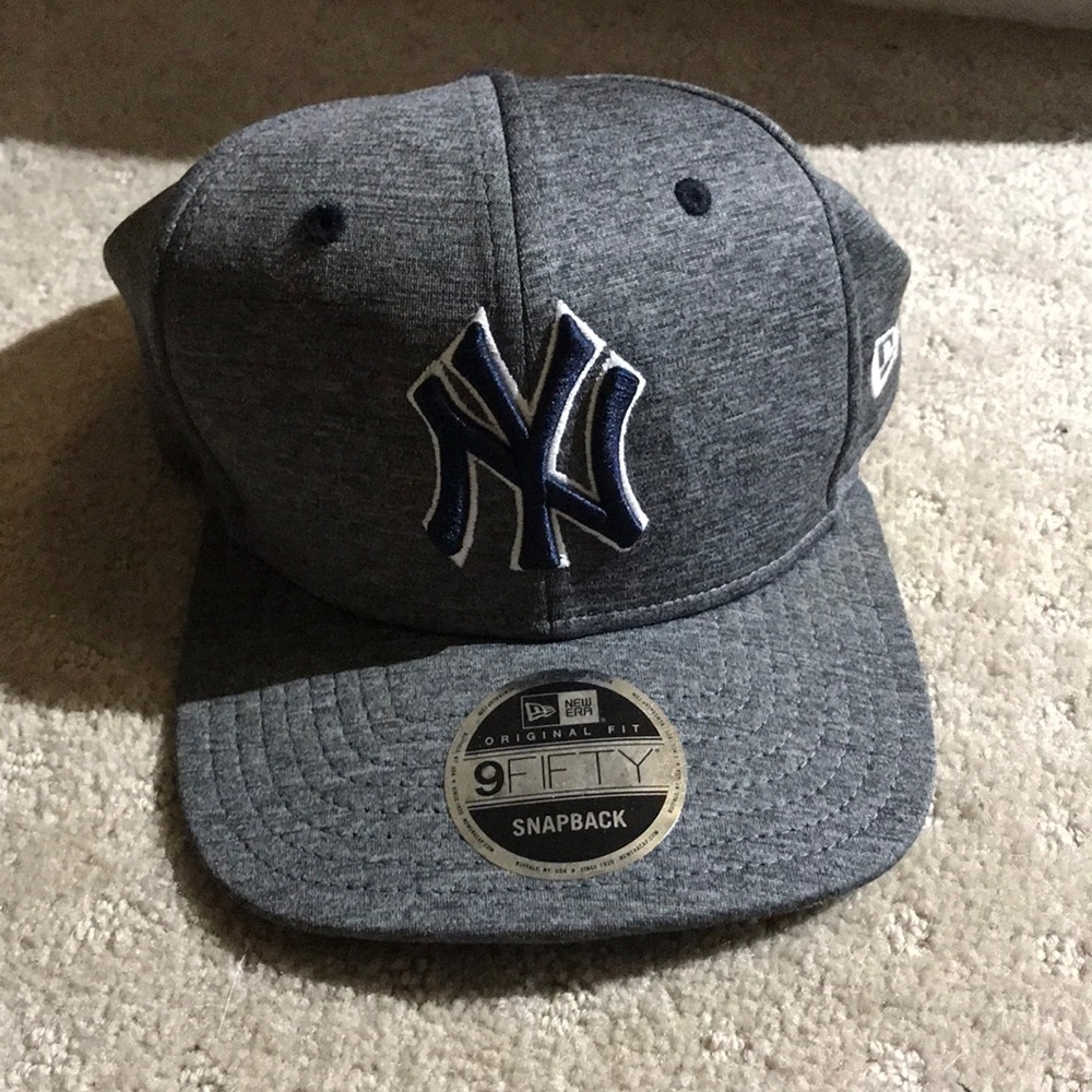 COPY - COPY - COPY - New era New York Yankees baseball grey colour felt hat - Picture 1 of 3
